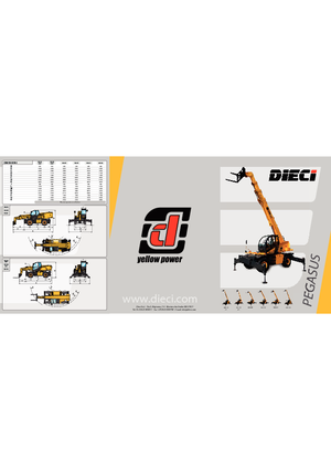 Телескопични товарачи с горна конструкция Dieci Pegasus 50.19