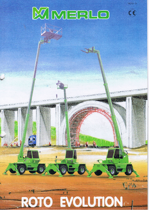 Телескопични товарачи с горна конструкция Merlo Roto 50.10 EV