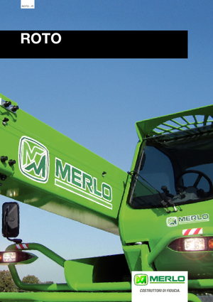 Телескопични товарачи с горна конструкция Merlo Roto 45.21 MCSS