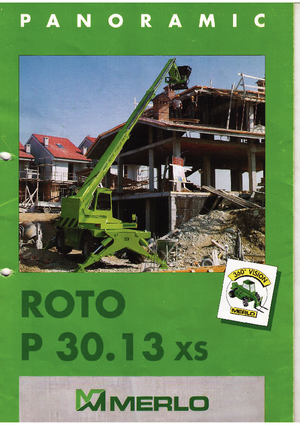 Телескопични товарачи с горна конструкция Merlo Roto P 30.13 XS