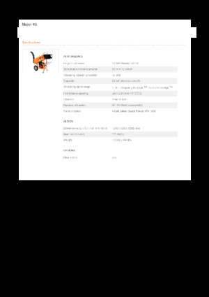 Дробилки за дърво Eliet Major 4S