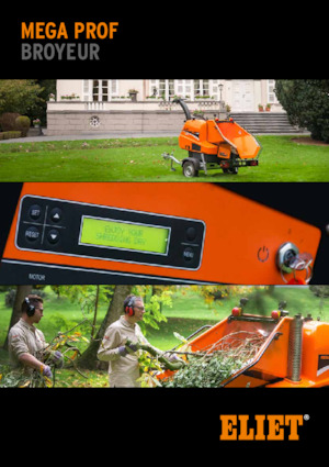 Дробилки за дърво Eliet Mega Prof
