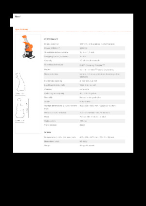 Дробилки за дърво Eliet NEO³