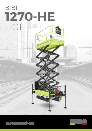 Верижни ножични автовишки Almac Bibi 1270-HE 