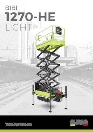 Верижни ножични автовишки Almac Bibi 1270-HE 