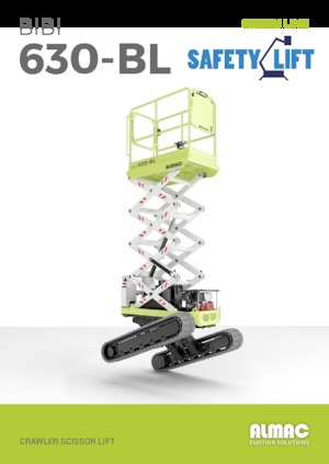 Верижни ножични автовишки Almac Bibi 630-BL 