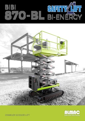 Верижни ножични автовишки Almac Bibi 870-BL 