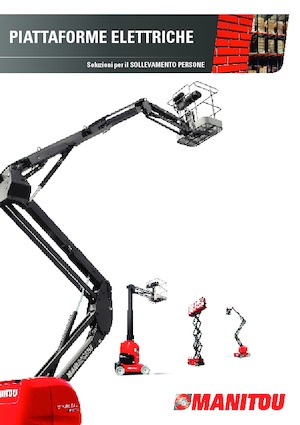 Колесни ножични автовишки Manitou 120 SE