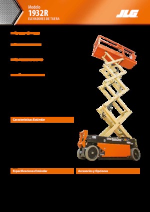 Колесни ножични автовишки JLG 1932R