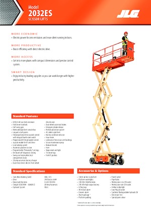 Колесни ножични автовишки JLG 2032ES