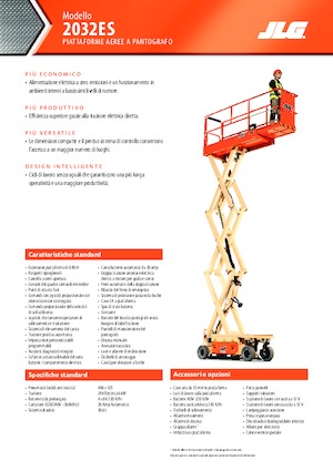 Колесни ножични автовишки JLG 2032ES