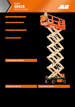 Колесни ножични автовишки JLG R4045 