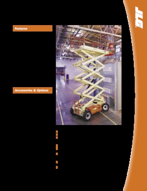 Колесни ножични автовишки JLG 4069LE