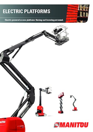 Колесни ножични автовишки Manitou 78 SEC