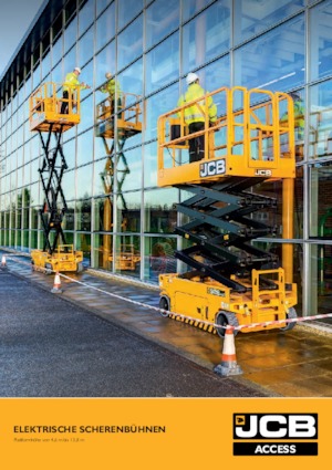 Колесни ножични автовишки JCB S3246E 