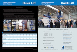 Колесни ножични автовишки AHI UB8