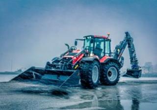 Багер-товарачи с обратно загребване Huddig 1260 D