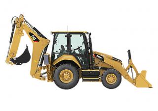 Багер-товарачи с обратно загребване Caterpillar 416F2