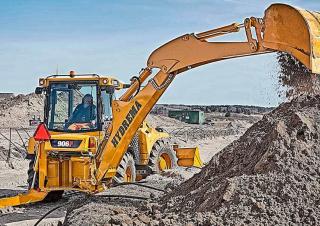 Багер-товарачи с обратно загребване Hydrema 906F