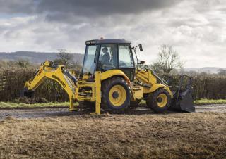Багер-товарачи с обратно загребване New Holland B110C TC