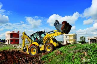 Багер-товарачи с обратно загребване New Holland B110C PS