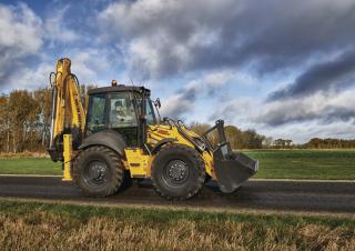 Багер-товарачи с обратно загребване New Holland B115C