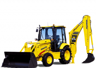 Багер-товарачи с обратно загребване Komatsu WB97R-5 