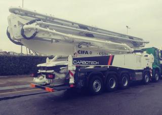 Бетонопомпи Бетонопомпи, монтирани на камион CIFA K53H