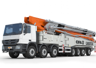 Бетонопомпи Бетонопомпи, монтирани на камион CIFA K80H