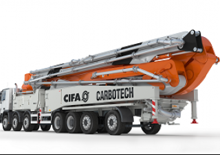 Бетонопомпи Бетонопомпи, монтирани на камион CIFA K80H