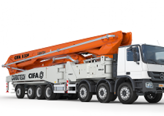 Бетонопомпи Бетонопомпи, монтирани на камион CIFA K80H