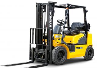 Челни мотокари, пропан-бутан Hyundai 25L-7A