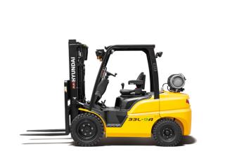 Челни мотокари, пропан-бутан Hyundai 33L-9A