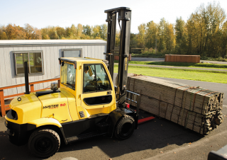 Челни мотокари, пропан-бутан Hyster H9.0FT 6