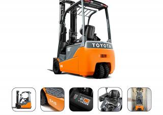 Челни вилични електрокари Toyota 8 FBE 16T 