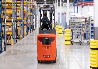Челни вилични електрокари Linde E32CL