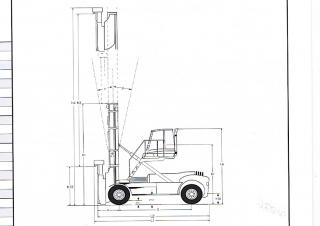 Linde C 80/4 Размери и габарити