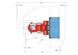 Kalmar DCE 70-40 E5 Размери и габарити