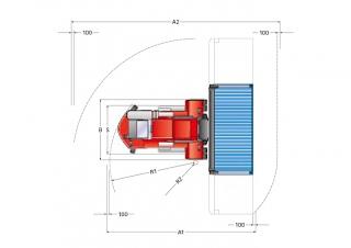 Kalmar DCE 80-45 E8 Размери и габарити