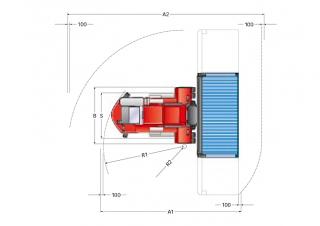 Kalmar DCE 90-45 E5 Размери и габарити