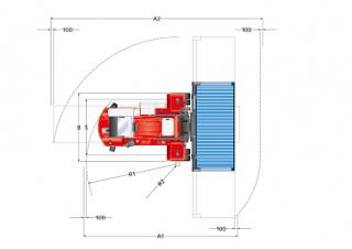 Kalmar DCF 70-40 E5 Размери и габарити