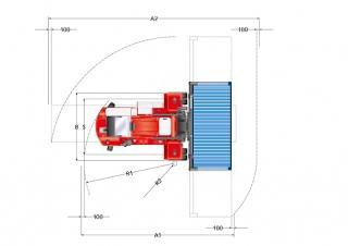 Kalmar DCF 80-45 E6 Размери и габарити