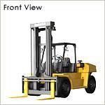 Челни вилични мотокари, дизелови Komatsu FD 150 ET 7