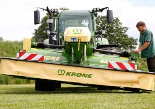 Челно монтиран косачен диск с кондиционер Krone EasyCut F 320 CV Gen.2 