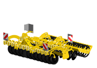 Цинкова дискова брана Agrisem Disc-O-Mulch Gold 4.00 