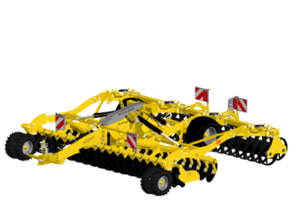 Цинкова дискова брана Agrisem Disc-O-Mulch R 4.50 