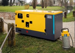 Електрически генератори Дизелови генератори Atlas Copco QES 30
