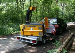 Техника за изхвърляне на отпадъци Дробилки за дърво Schliesing 355 TX
