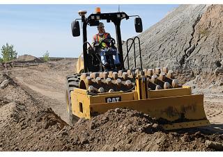 Валяци Еднобандажни валяци Caterpillar CP56B