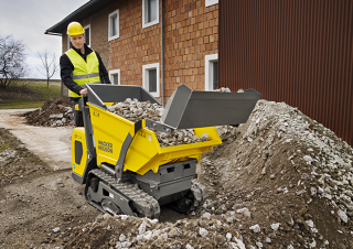 Електрически верижни самосвали Wacker Neuson DT10e